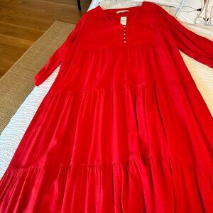 Loft Tiered Maxi Dress